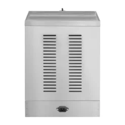 Elektrisk shawarma/kebabgrill - Vertikal - 3000 W - 50–300 °C Justerbar Temp - 360° Automatisk Rotation - Rostfritt Stål 201 - Silver