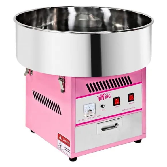 Elektrisk sockervaddsmaskin utan lock