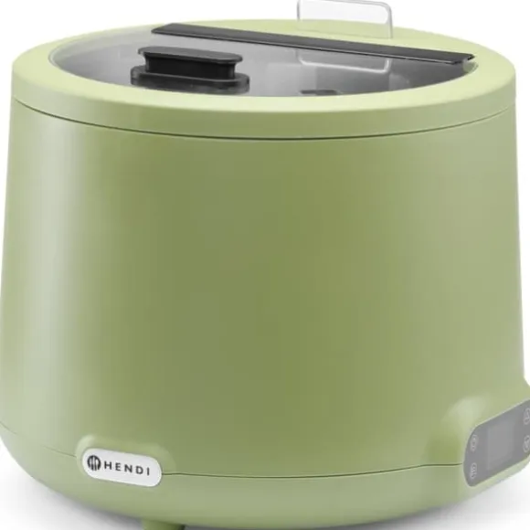 Elektrisk termosgryta för soppa 35-85 C 8 l 500 W - grön