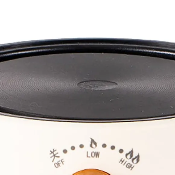 Elektrisk tespis Multifunktionell Mini Anti Torrbränning Snabb uppvärmning Elektrisk kokplatta för kontorshem CN-kontakt 220V Beige