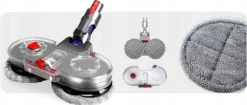 ELEKTRISK TURBOMOPPBORSTE FÖR DYSON V7 V8 V10 V11 V15 8x MOPPAR