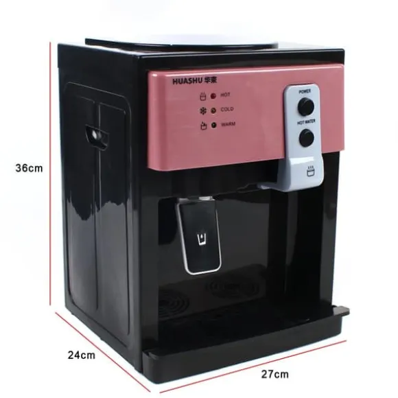 Elektrisk Vattendispenser, Omedelbar Varm och Kall, Effektiv Uppvärmning och Nedkylning,Rosa