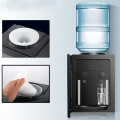Elektrisk Vattendispenser, Snabb Uppvärmning och Nedkylning, Kompakt Design, Användarvänlig Drift