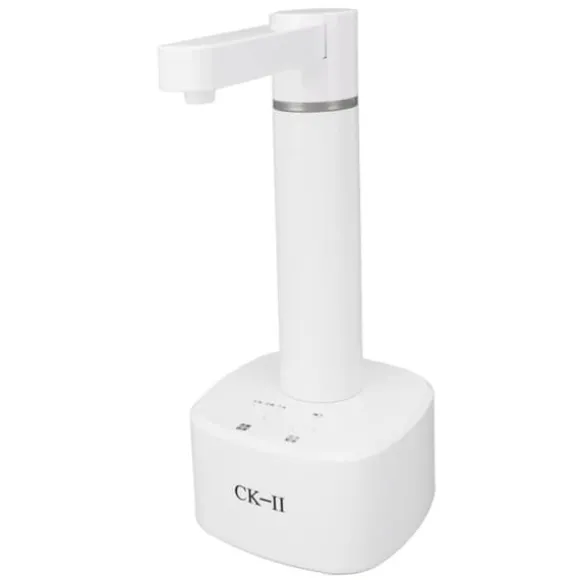 Elektrisk vattenflaskdispenser USB-laddningsbar universal automatisk dricksvattenpump med 1,4 m slang för hem och utomhusbruk