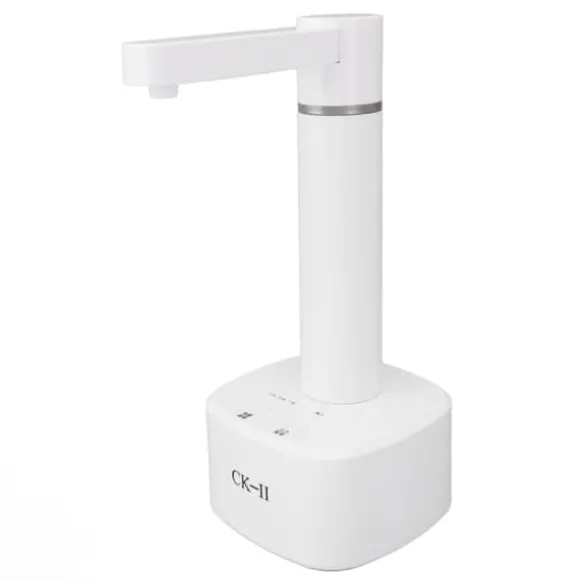 Elektrisk vattenflaskdispenser USB-laddningsbar universal automatisk dricksvattenpump med 1,4 m slang för hem och utomhusbruk