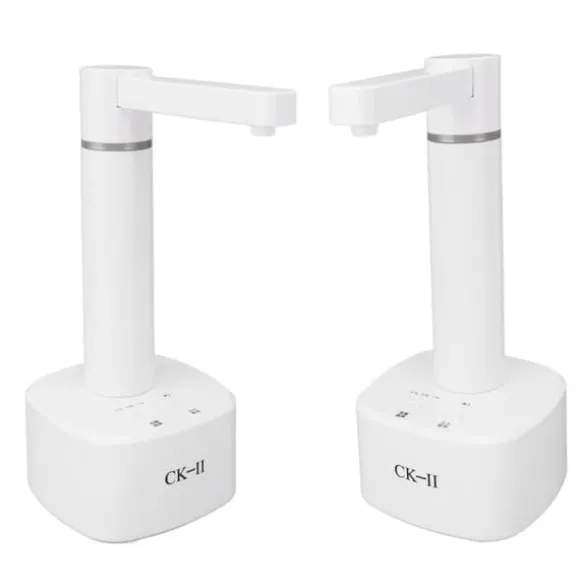 Elektrisk vattenflaskdispenser USB-laddningsbar universal automatisk dricksvattenpump med 1,4 m slang för hem och utomhusbruk