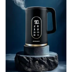 Elektrisk vattenkokare 1,7l Berdsen BD-712 svart och guld