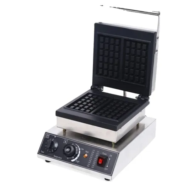 Elektrisk Våffeljärn, 1500W Effekt, Non-Stick Beläggning,2
