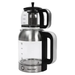 Elkanna, 1L & 2L kapacitet, dubbla temperaturalternativ, modern design,3.0L, Klar