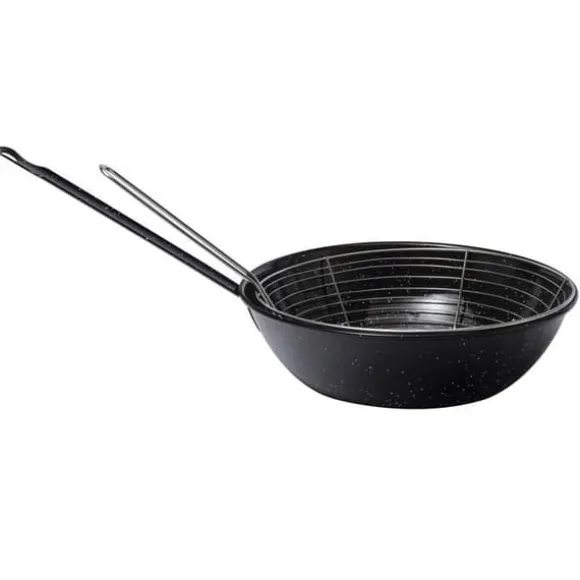 Emaljerad fritös panna Ø 28 cm Vaello