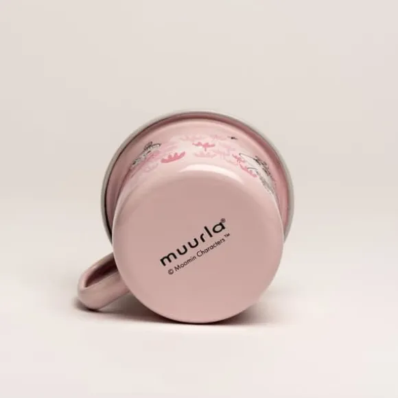 Emaljmugg Mumin Dag i trädgården , Flickor 2,5 dl från Muurla