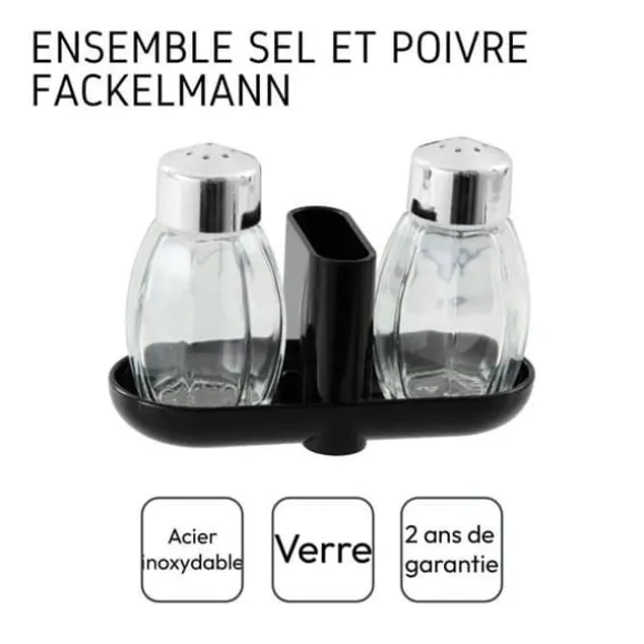 Ensemble saltkar och pepparkar Fackelmann