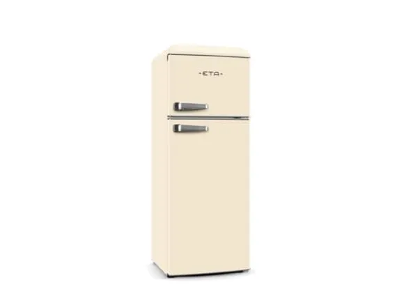 ETA Storio ETA253390040E - Kylskåp/frys - toppfrys - bredd: 55.2 cm - djup: 62.1 cm - höjd: 148.2 cm - 215 liter - Klass E - beige