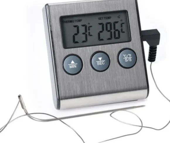 Excellent Houseware kötttermometer för kök elektronisk sond universal