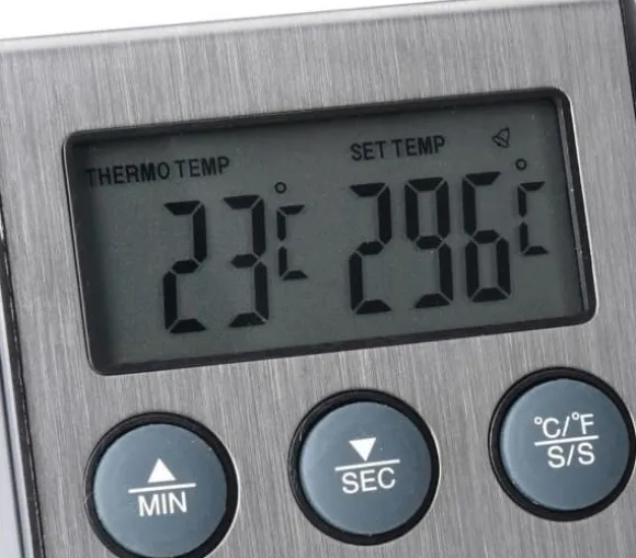 Excellent Houseware kötttermometer för kök elektronisk sond universal