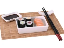 EXCELLENT SUSHI SERVERING HOUSWARE för 2 personer 12 artiklar