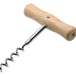 Fackelmann Basic Korkskruv 10,5 cm Trä/Krom
