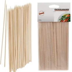 Fackelmann Sataypinnar i trä 20 cm 100 Styck