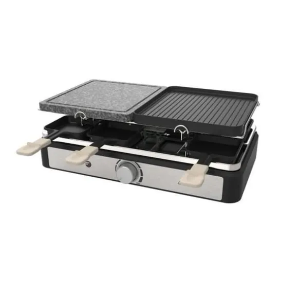 FAGOR Raclettemaskin - FGRG8 - Steksten - Upp till 8 personer - Justerbar termostat - 1400W