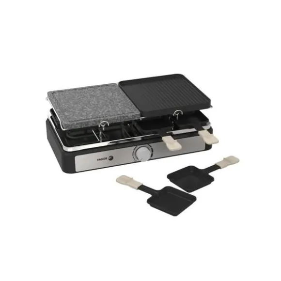 FAGOR Raclettemaskin - FGRG8 - Steksten - Upp till 8 personer - Justerbar termostat - 1400W