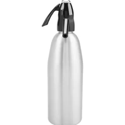 Fashionabla vattenflaskkopp i legerad soda (silver)