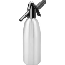 Fashionabla vattenflaskkopp i legerad soda (silver)