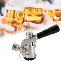Fatkoppling S-typ fatölsdispenser med säkerhetstryckventil hembryggningssystem