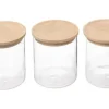 5fem kryddburkar, lufttäta, 3 stycken, 350 ml