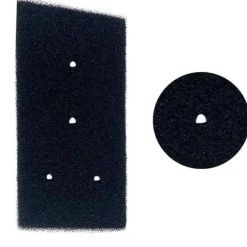 Filter - Whirlpool - 481010716911 - Pack of 2 - Compatible with Tumble Dryer - Black