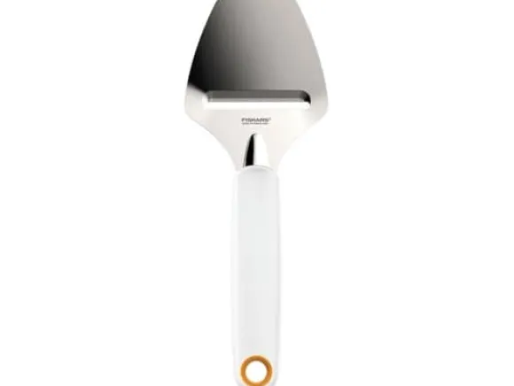Fiskars osthyvel, rostfritt stål/plast, skärbredd: 6 cm, Functional Form, vit, 1016129