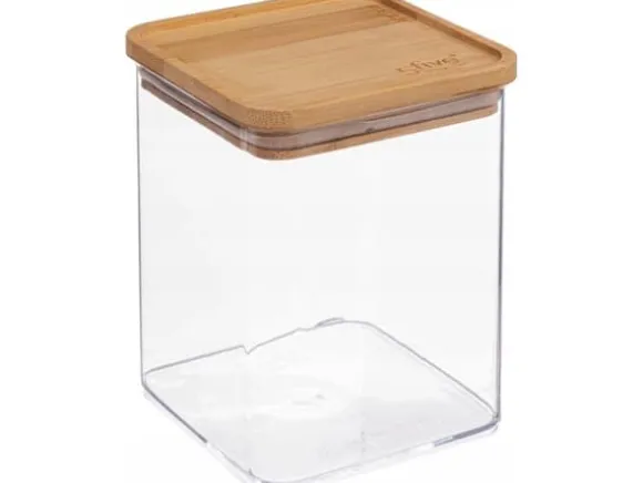 5five ESKE behållare för lösa produkter, bambulock, 1L