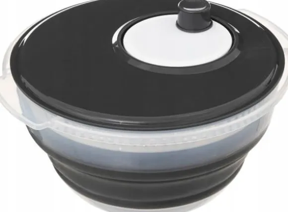 5five Salladscentrifug i plast med utdragbar vev
