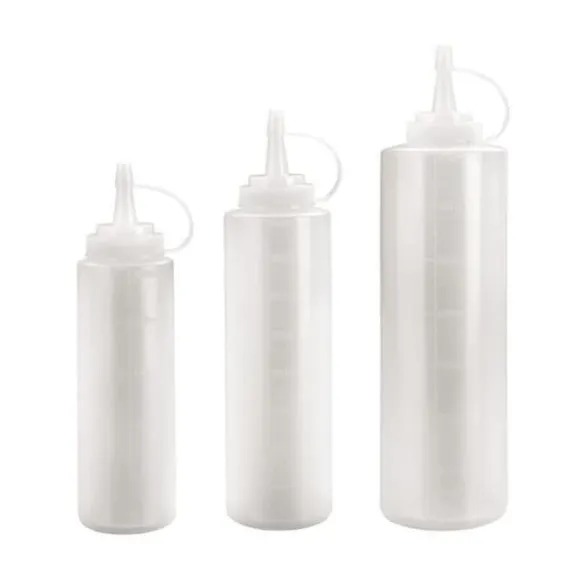 Flacontank - Plast - 0,700 L - Genomskinlig - Graduerad - Diskmaskinssäker