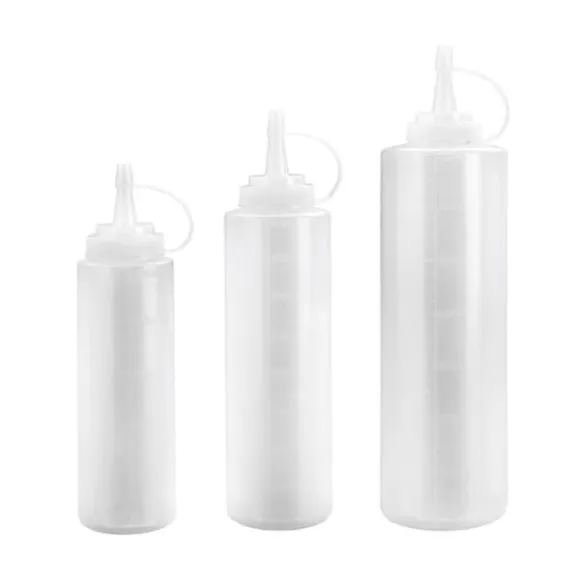 Flacontank - Plast - 0,700 L - Genomskinlig - Graduerad - Diskmaskinssäker