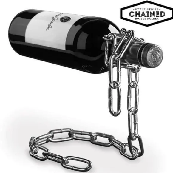 Flaskhållare - Summum Sommelier Kedja - Svart - För Vuxna - Elegant Design
