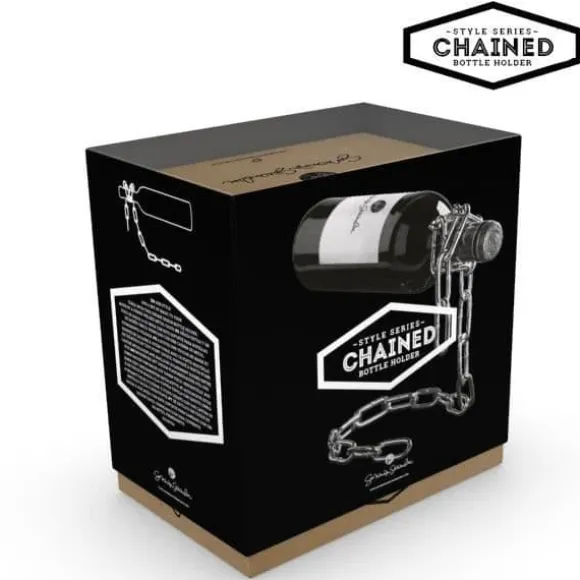 Flaskhållare - Summum Sommelier Kedja - Svart - För Vuxna - Elegant Design