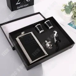 Flask - TD® - Vinkanna - Rostfritt stål - Portabel - Modern och enkel