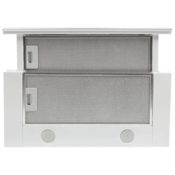 Fläktkåpa - GURARI - GCH 117 Wh - 60 cm - 1000 m³/h - Vitt glas