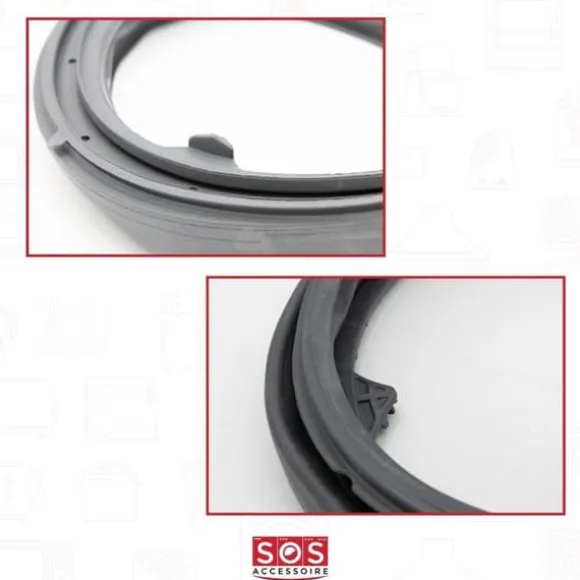 Fönsterpackning för Tvättmaskin SOS ACCESSOIRE - ARISTON HOTPOINT, BAUKNECHT, WHIRLPOOL - Vit