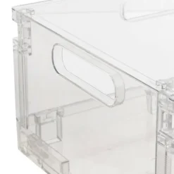 Fold`n Box VIKBAR BEHÅLLARE 22L plast transparent