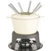 Fondueset - Artesà - 9 delar - Beige gjutjärn - 21 x 18 x 22 cm - För ost och choklad