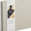 Fotoalbum Linen med svarta blad 35x31,5cm Bigso Box of Sweden