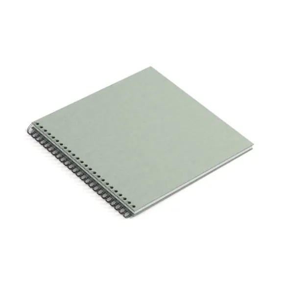 Fotoalbum Soft Teal med vita blad 35x31,5cm Bigso Box of Sweden