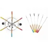 Fourchette PEBBLY NBA039 - Set med 6 gafflar