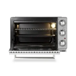 Four électrique - Caso - TO 26 SilverStyle - 5 i 1 - Pizzasten ingår - 230 °C max
