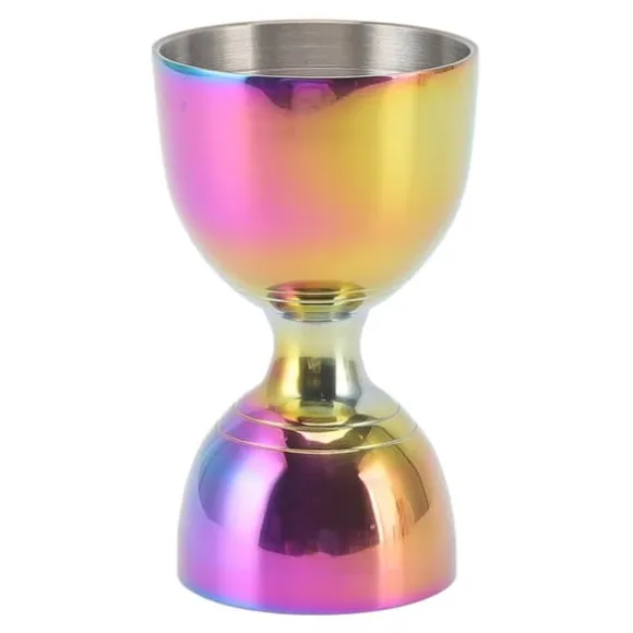 Färgglad Cocktail Jigger i rostfritt stål - Exakt skottmått 30/60 ml