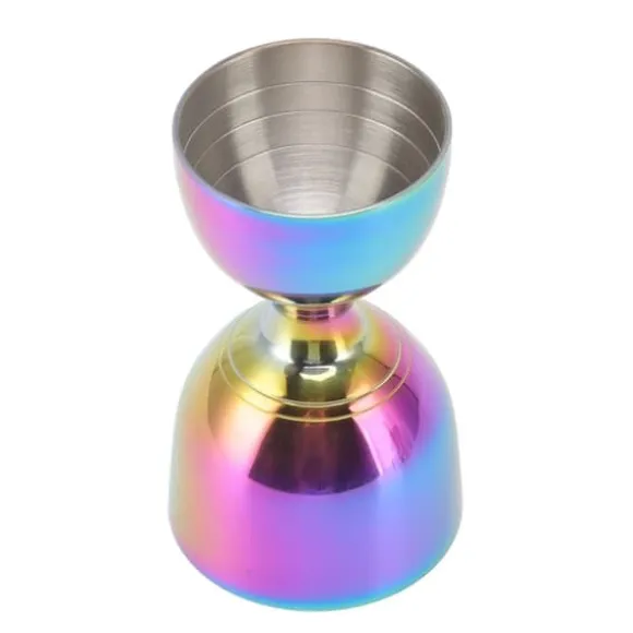 Färgglad Cocktail Jigger i rostfritt stål - Exakt skottmått 30/60 ml