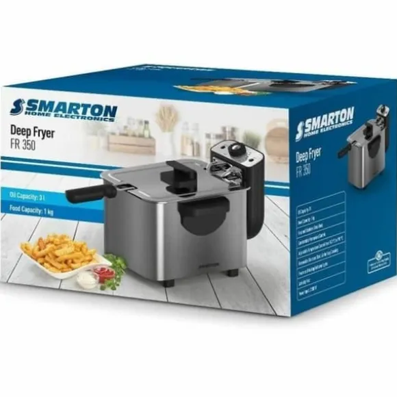 Fritös Smarton Grå 1 kg 3 L