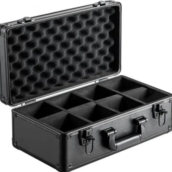 Förvaringslåda för graderade kort, 4 fack, 42.5x25.5x16.5 cm, Förvaring