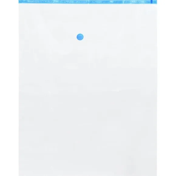 Förvaringspåsar 10 pcs Transparent och Blå 100 x 80 cm